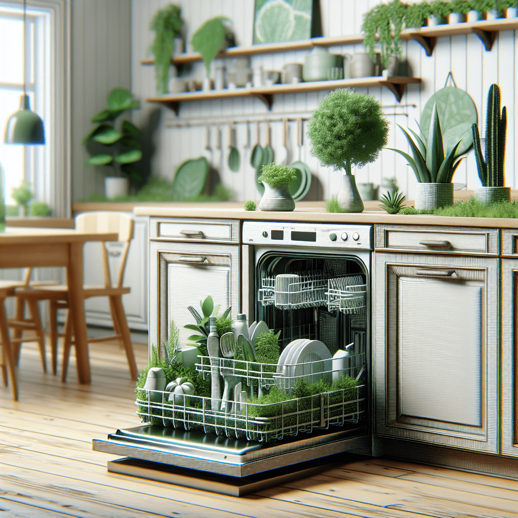 Eco-Friendly Dishwashers with Low Water Consumption - BonPrix Électroménagers