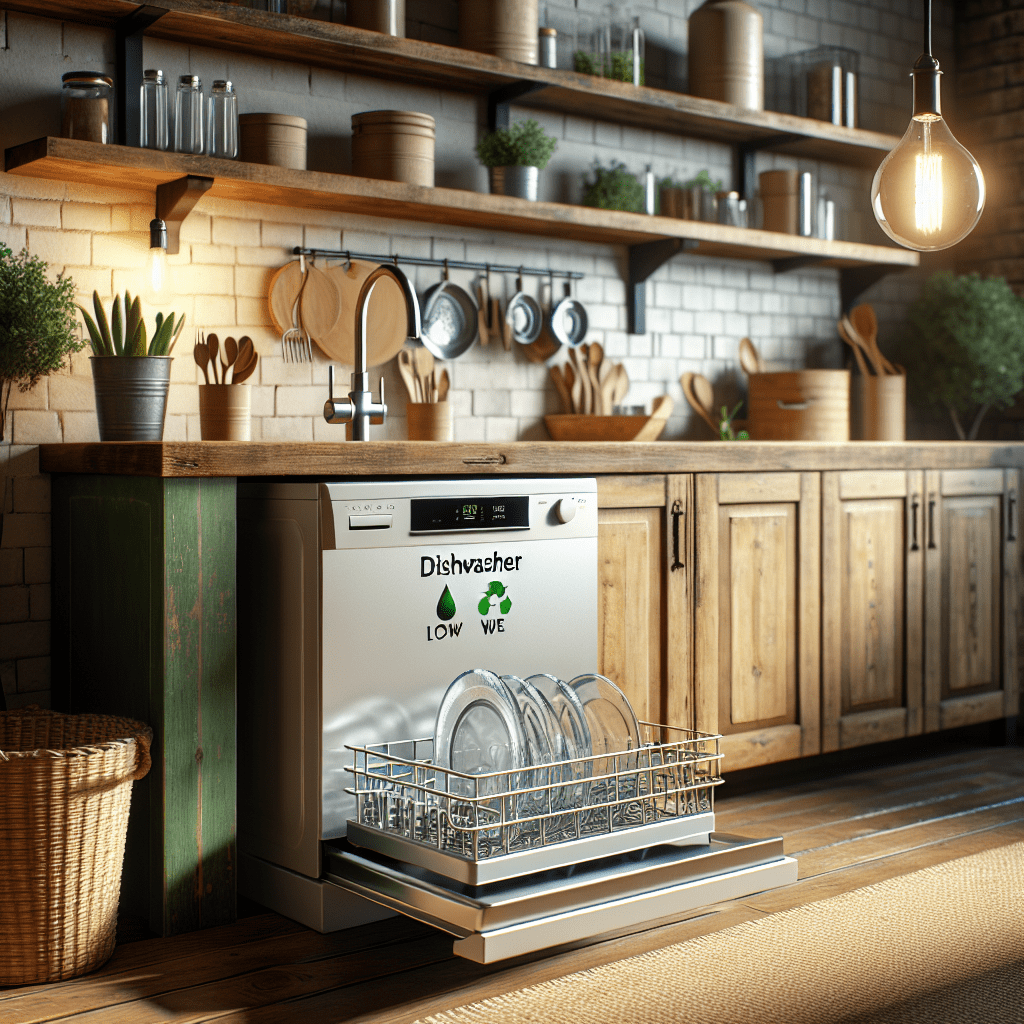 Eco-Friendly Dishwashers with Low Water Consumption - BonPrix Électroménagers