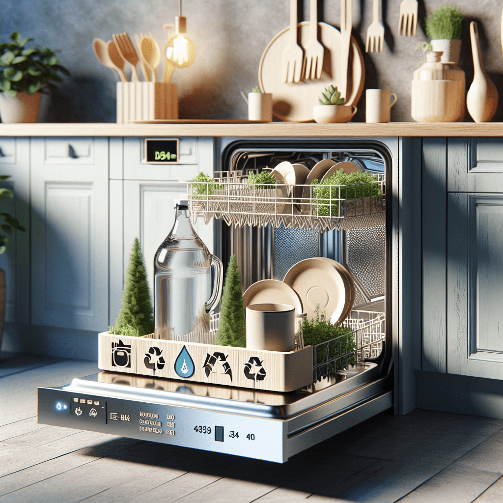 Eco-Friendly Dishwashers with Low Water Consumption - BonPrix Électroménagers