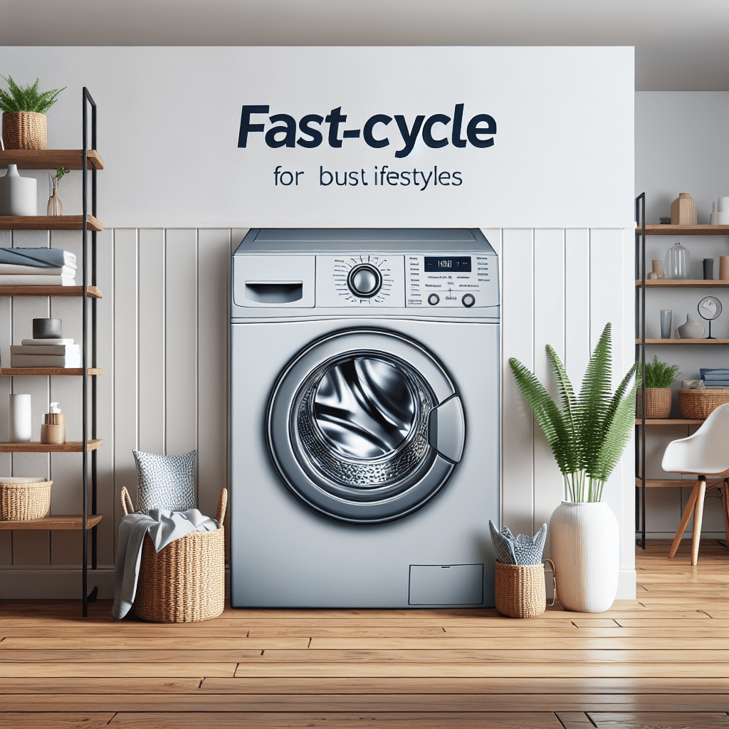 Fast-Cycle Washing Machines: Ideal for Busy Days - BonPrix Électroménagers
