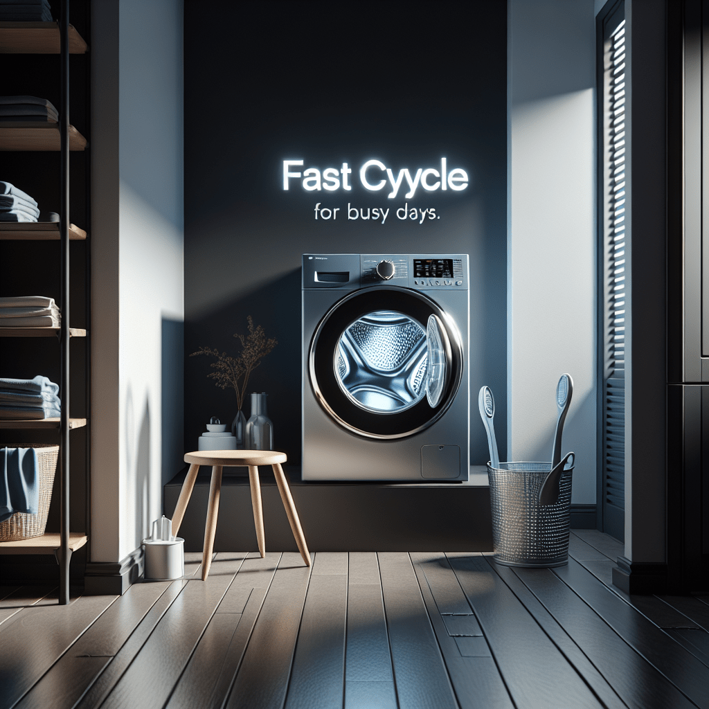 Fast-Cycle Washing Machines: Ideal for Busy Days - BonPrix Électroménagers