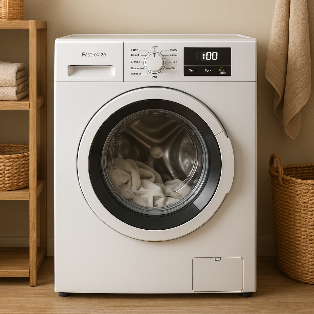 Fast-Cycle Washing Machines: Ideal for Busy Days