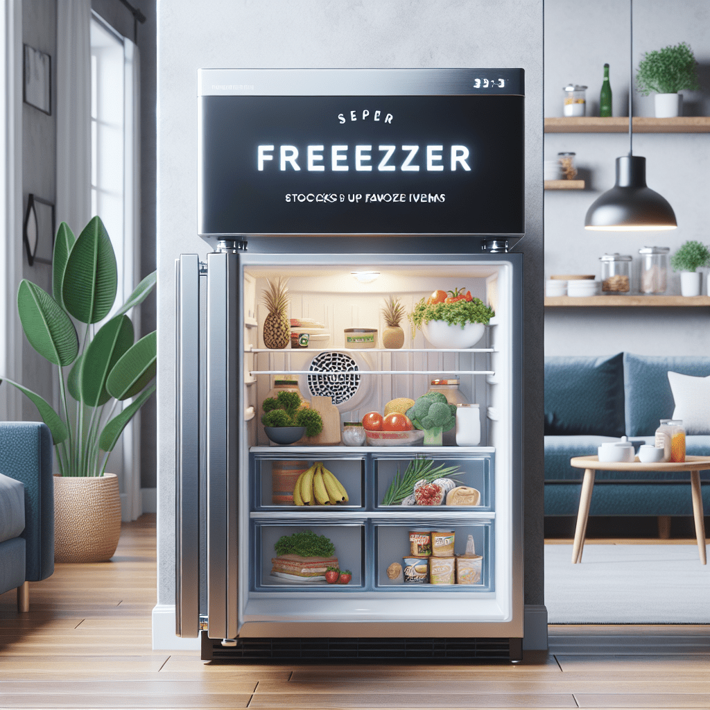 Freezer Favorites: Must-Have Items for Your Freezer - BonPrix Électroménagers