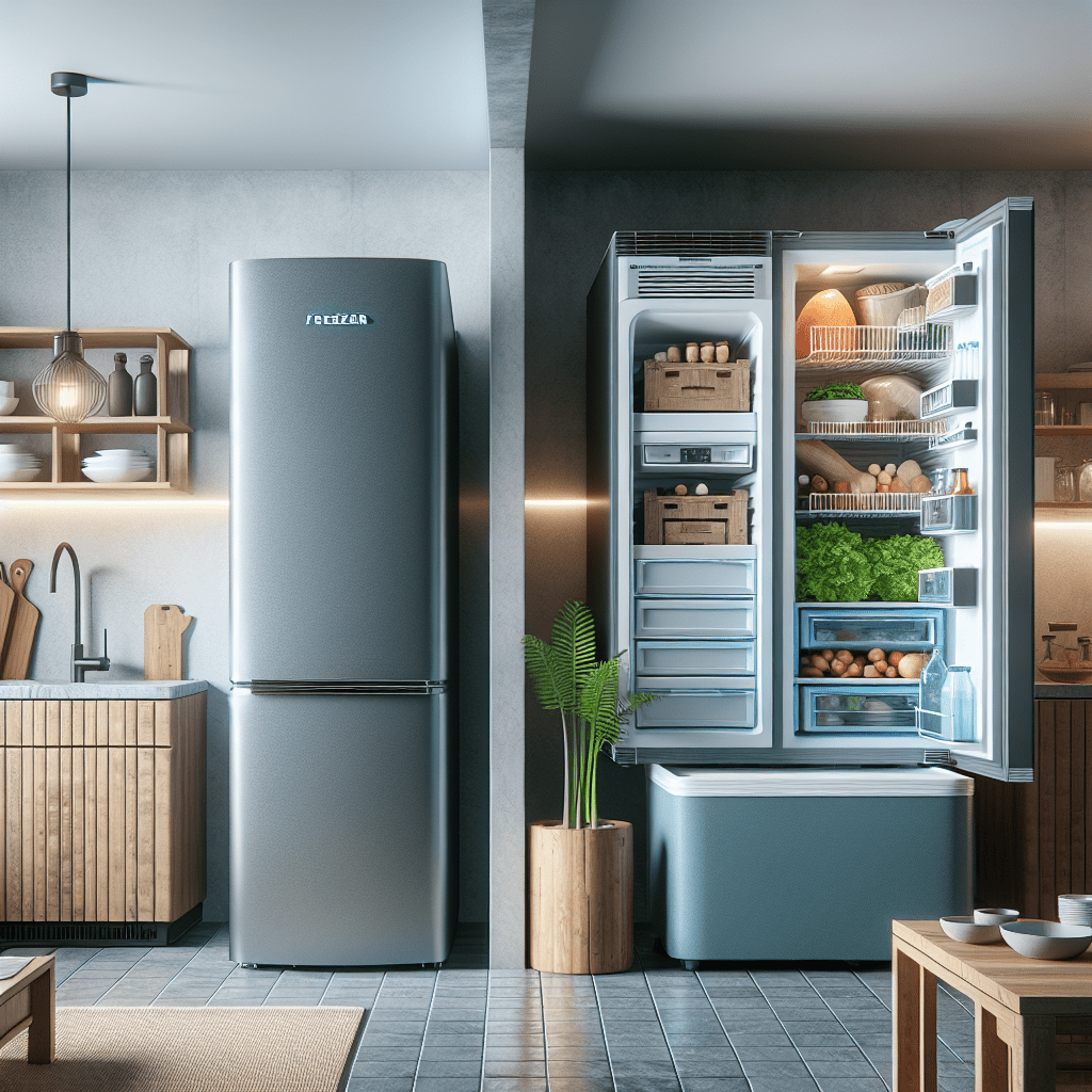 Freezer: How to Choose Between a Vertical Freezer or a Chest Freezer Based on Your Needs - BonPrix Électroménagers