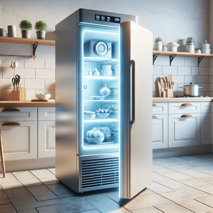 Freezer: How to prevent warm air from entering when opening the door