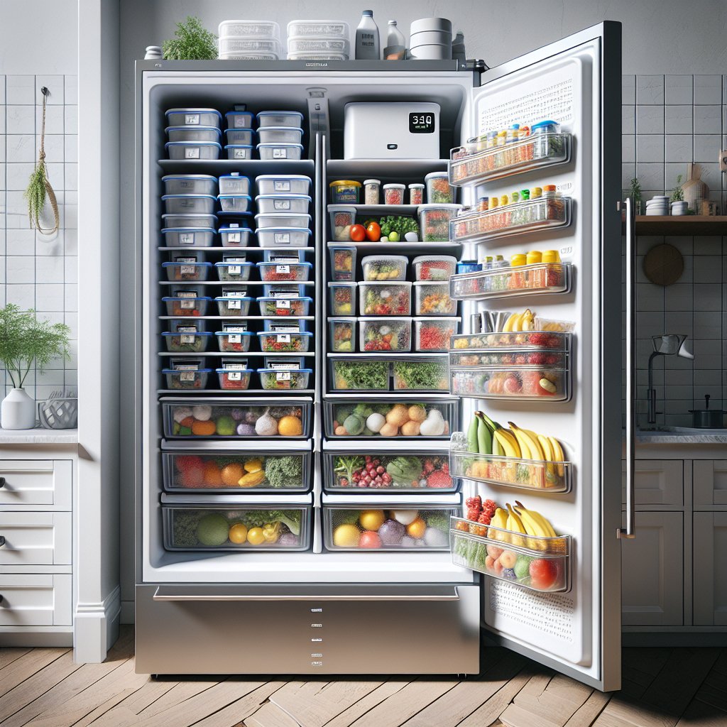 Freezer Organization Hacks: Maximizing Storage Space - BonPrix Électroménagers