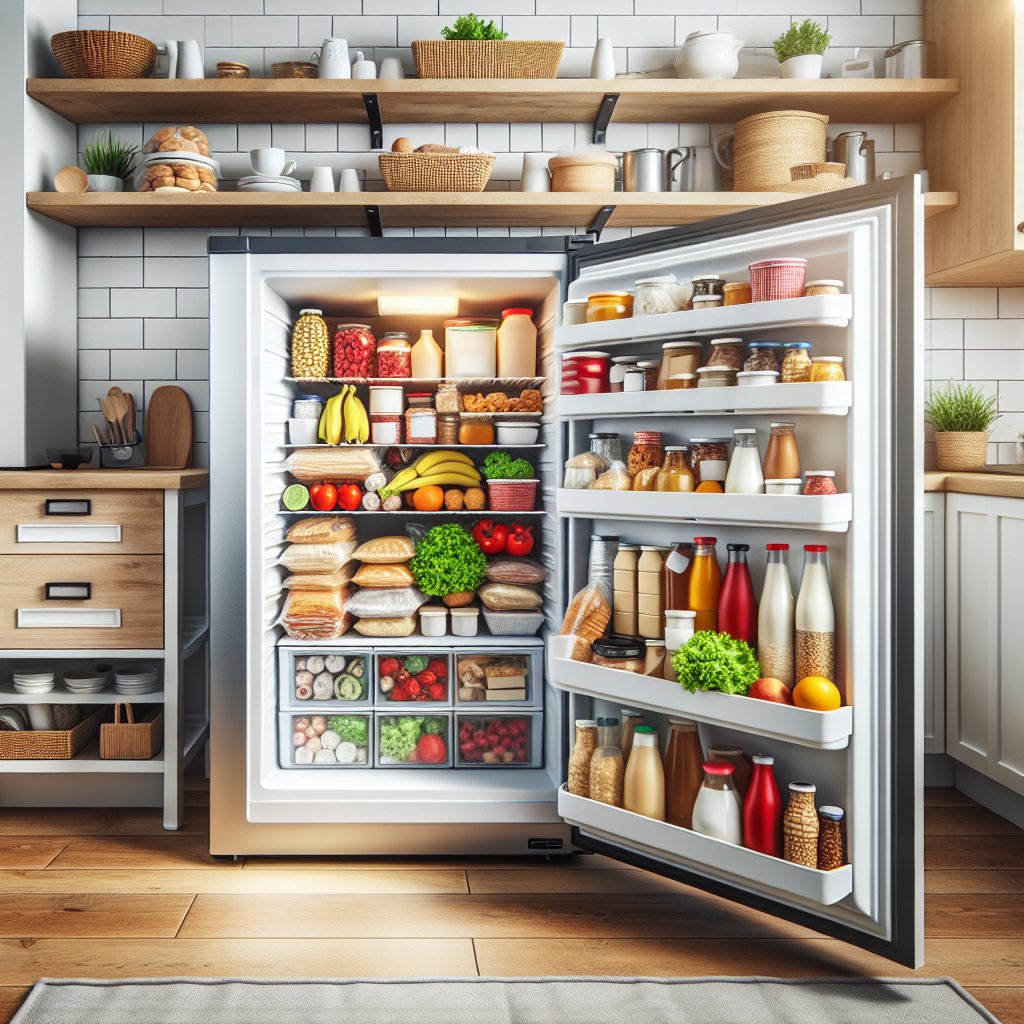 Freezer Organization Hacks: Maximizing Storage Space in Your Kitchen - BonPrix Électroménagers