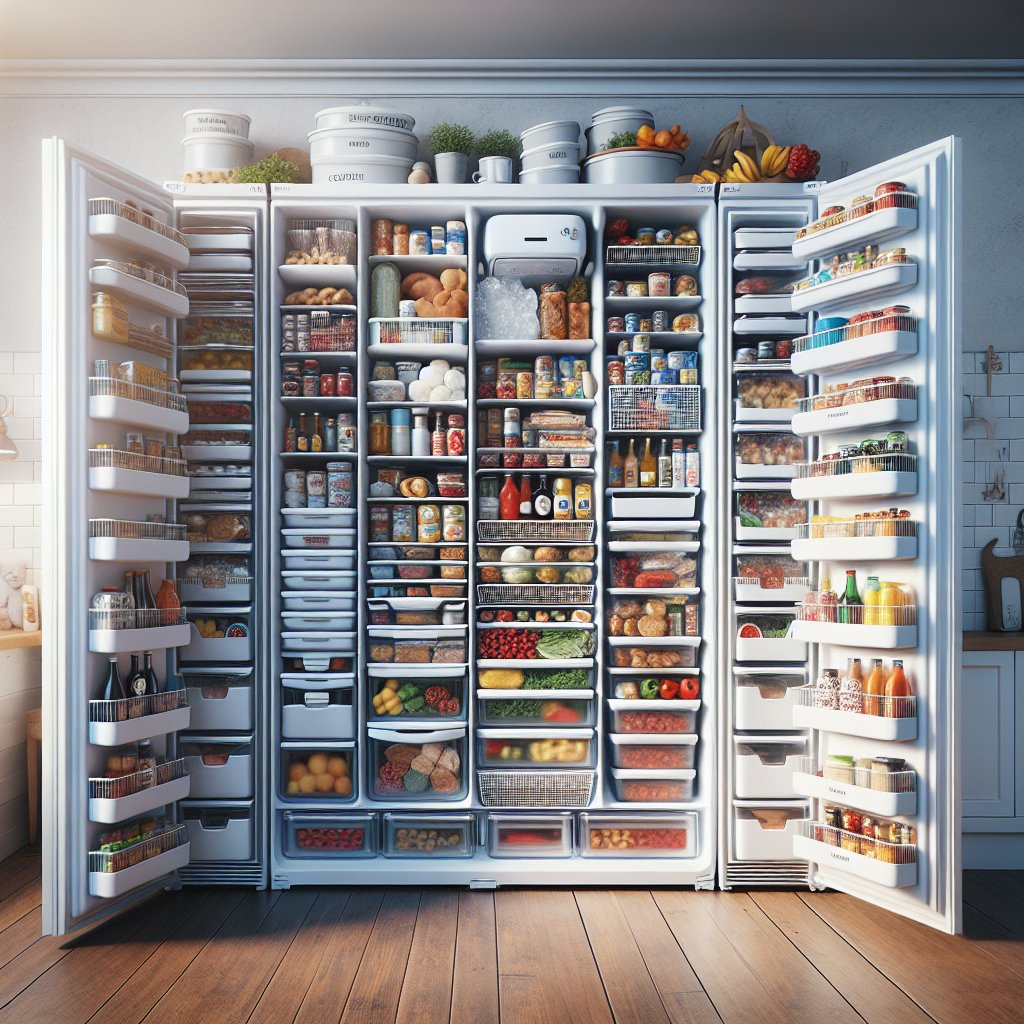 Freezer Organization Tips for Maximizing Space and Efficiency - BonPrix Électroménagers