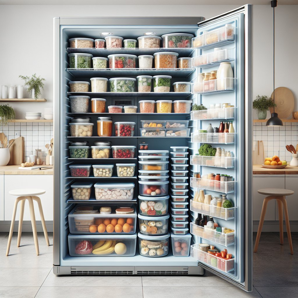 Freezer Organization Tips for Maximizing Space and Efficiency - BonPrix Électroménagers