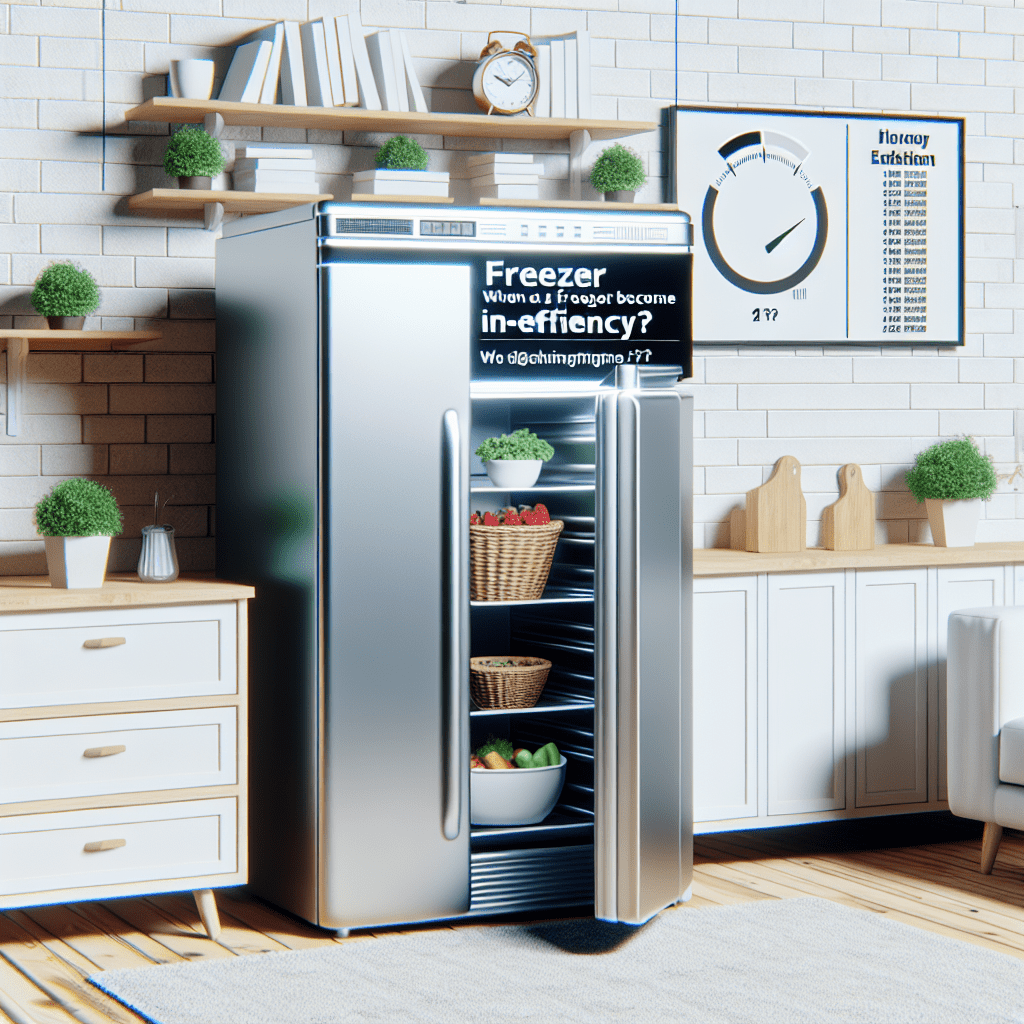 Freezer: When Does a Freezer Become Inefficient? - BonPrix Électroménagers
