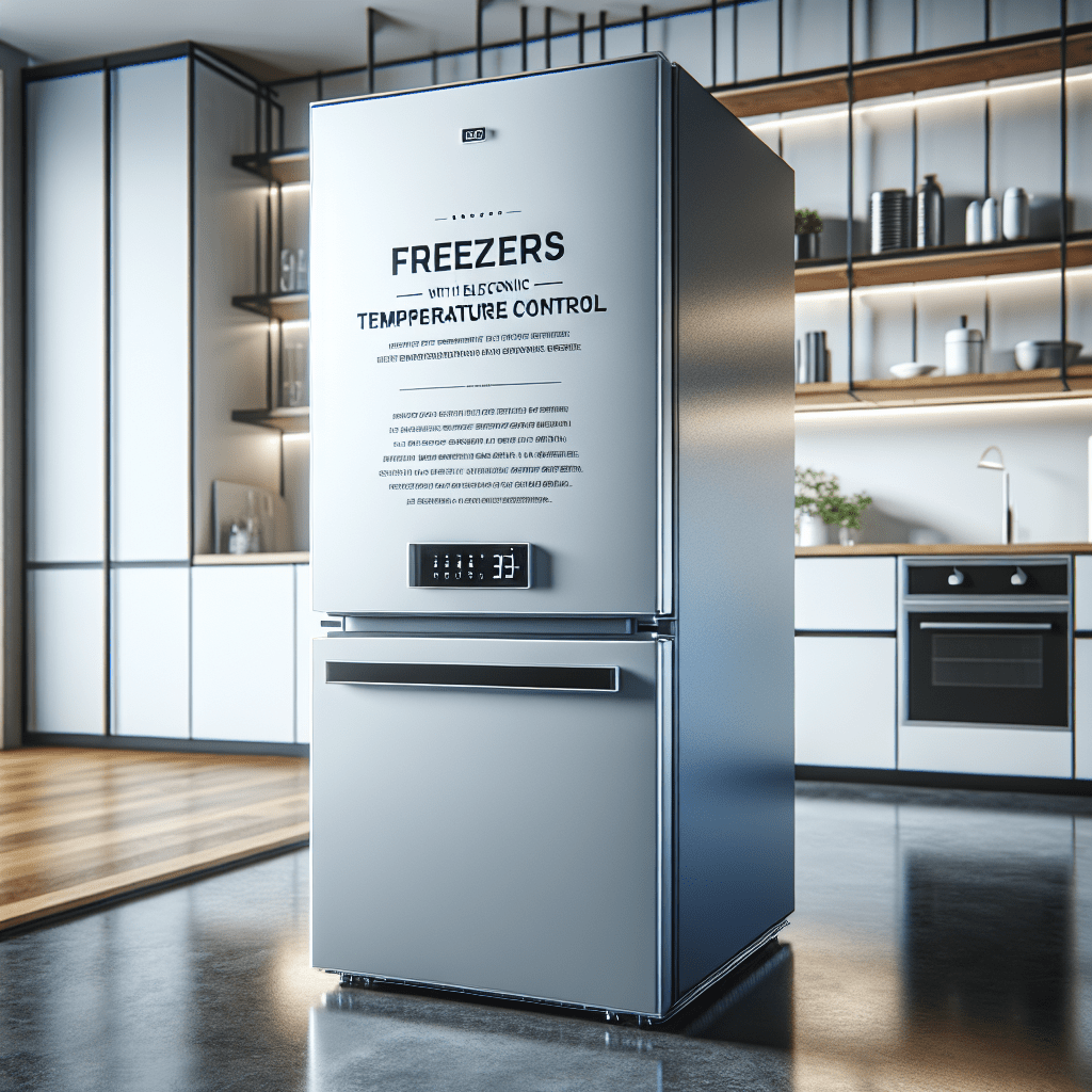 Freezers with Electronic Temperature Control: A New Standard - BonPrix Électroménagers