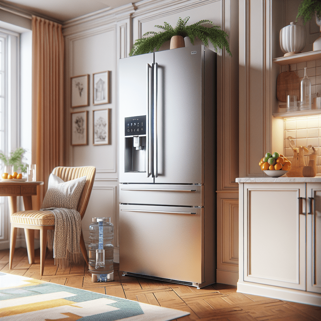 French door refrigerators with water and ice dispensers: Everyday comfort - BonPrix Électroménagers