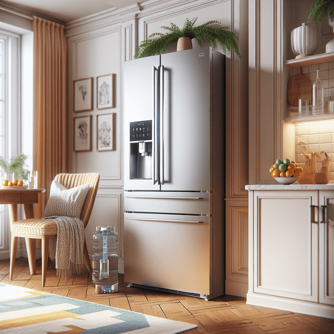 French door refrigerators with water and ice dispensers: Everyday comfort