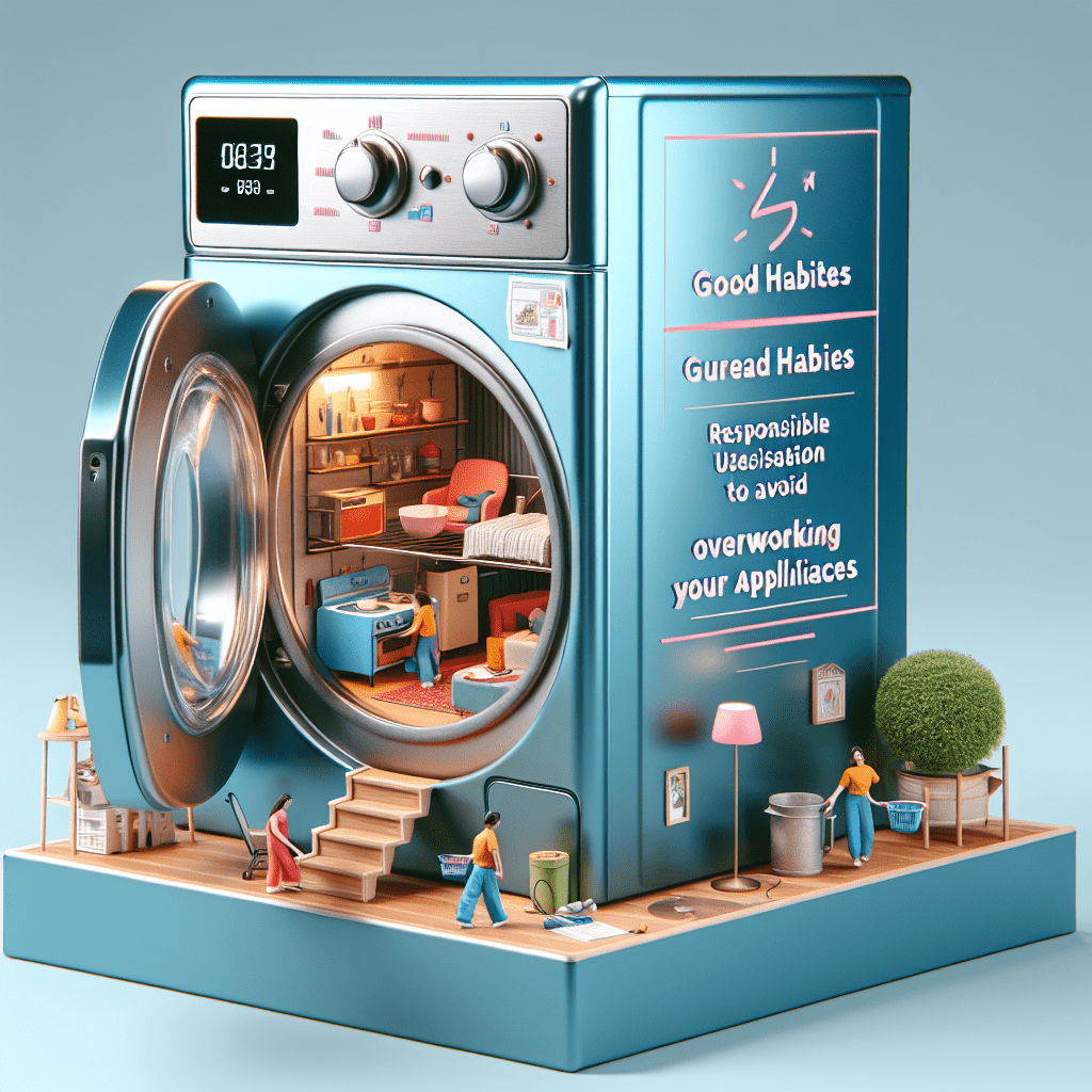 Good Habits to Avoid Overworking Your Appliances - BonPrix Électroménagers