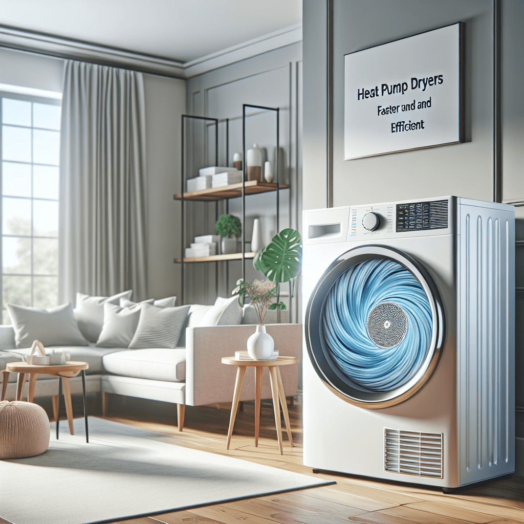 Heat pump dryers: Faster and more efficient - BonPrix Électroménagers