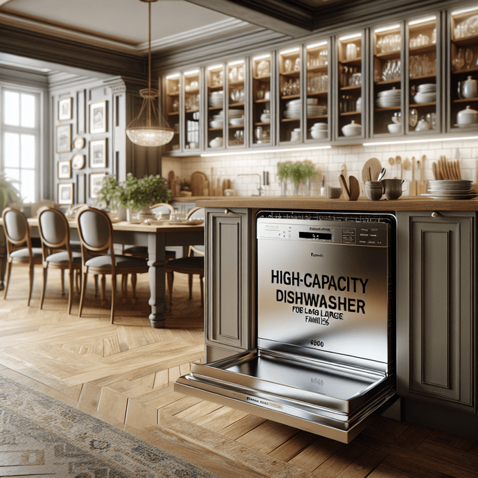 High-Capacity Dishwashers for Large Families