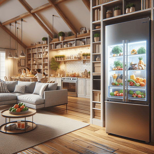 High-Capacity Refrigerators: A Solution for Large Families - BonPrix Électroménagers