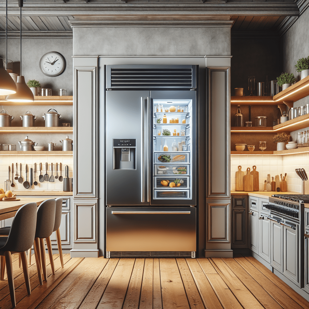 High-Capacity Refrigerators for Large Households - BonPrix Électroménagers