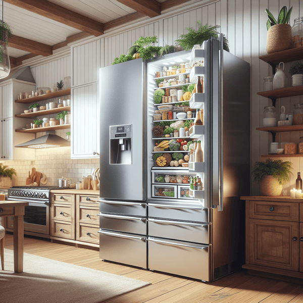 High-capacity refrigerators: Ideal for large families - BonPrix Électroménagers
