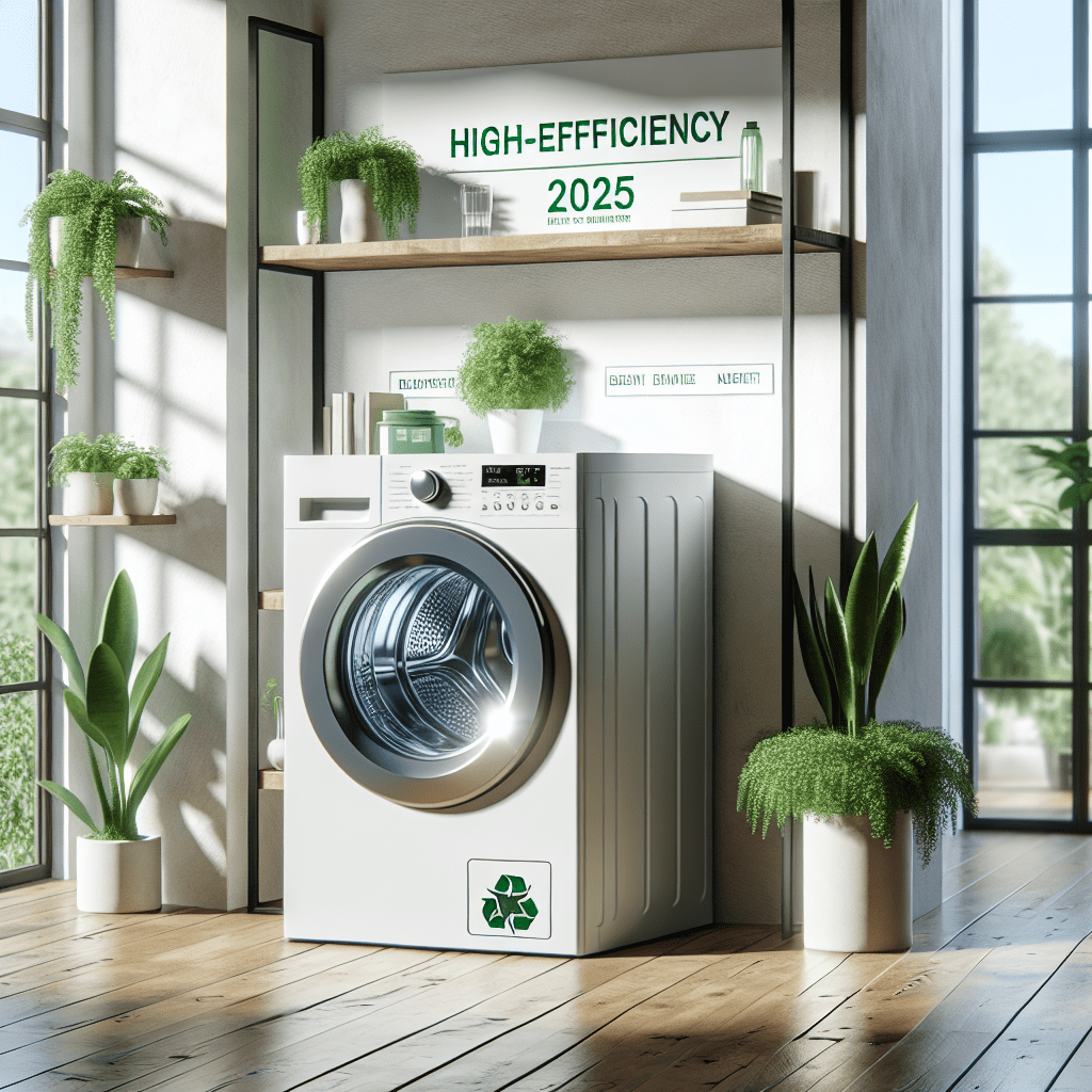 High-Efficiency Washers: More Eco-Friendly in 2025 - BonPrix Électroménagers