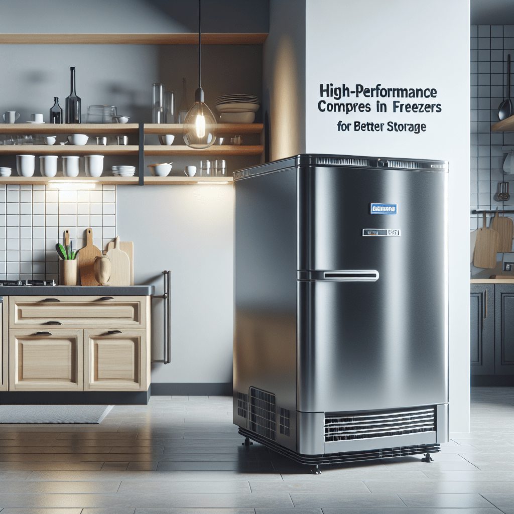 High-Performance Compressors in Freezers for Better Storage - BonPrix Électroménagers