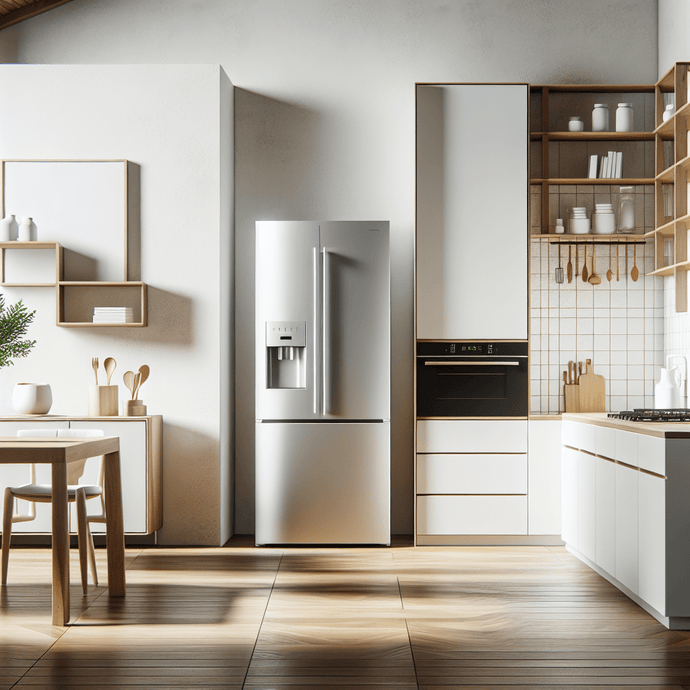 Household appliances for a minimalist and sleek kitchen
