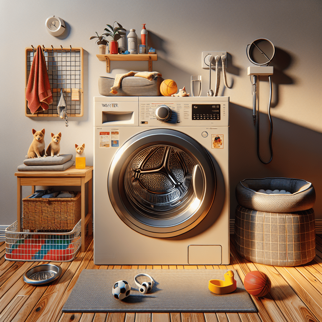 How to Choose a Washer for a Home with Pets - BonPrix Électroménagers