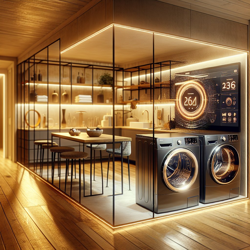 How to Create a Smart Laundry Room with the Latest Appliances - BonPrix Électroménagers