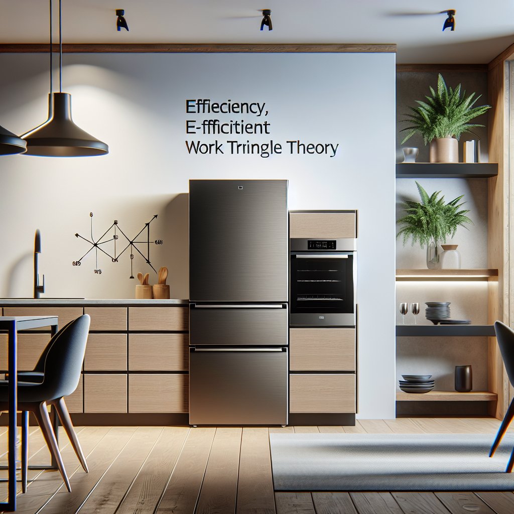 How to Design a Kitchen with an Efficient Work Triangle Including Appliances - BonPrix Électroménagers