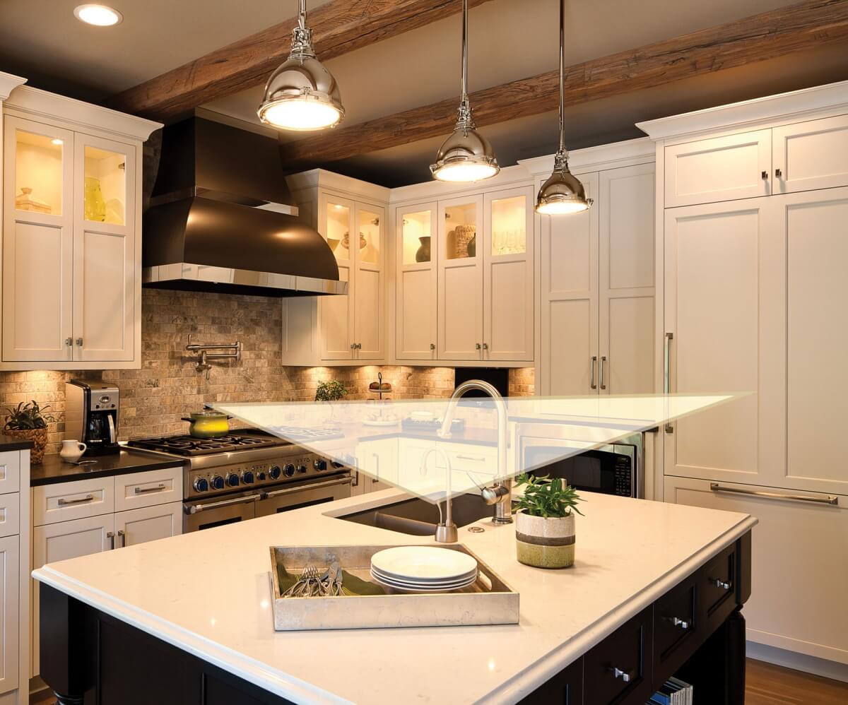 How to Design a Kitchen with an Efficient Work Triangle Including Appl