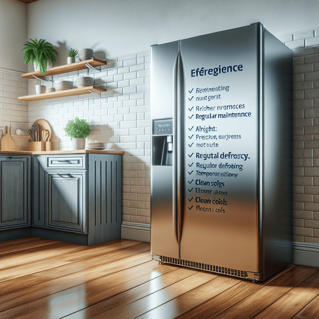How to Maintain Your Refrigerator’s Efficiency with Proper Care - BonPrix Électroménagers