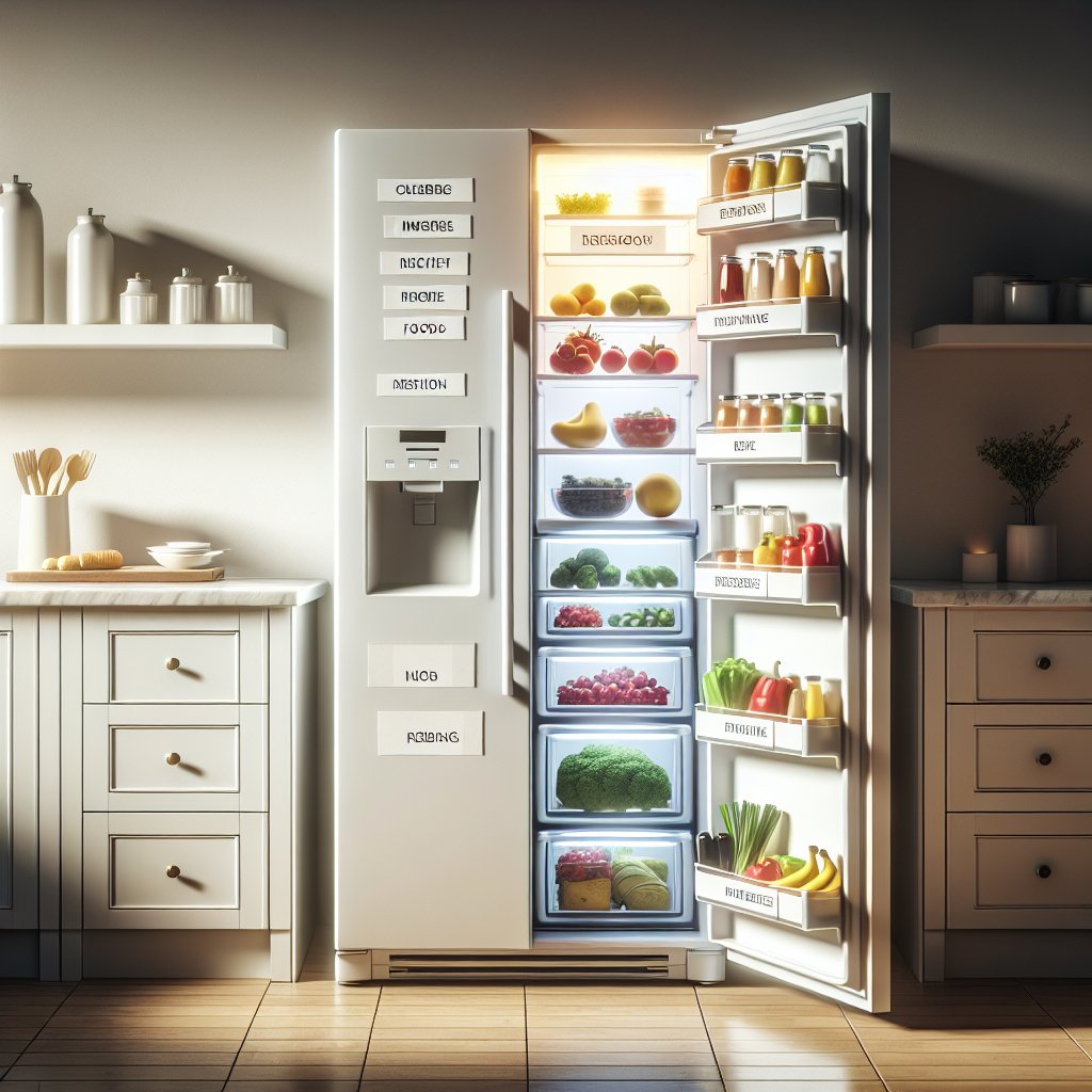 How to Organize Your Refrigerator for Maximum Efficiency - BonPrix Électroménagers