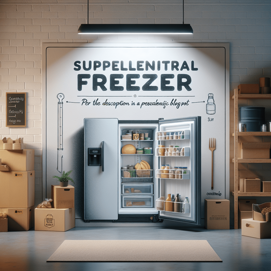 How to properly choose a supplementary freezer - BonPrix Électroménagers