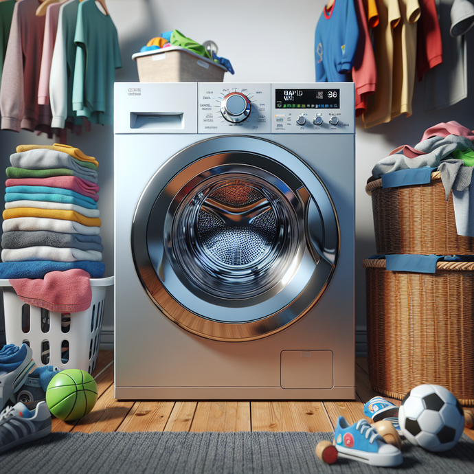 Washers with rapid wash cycles: For busy families
