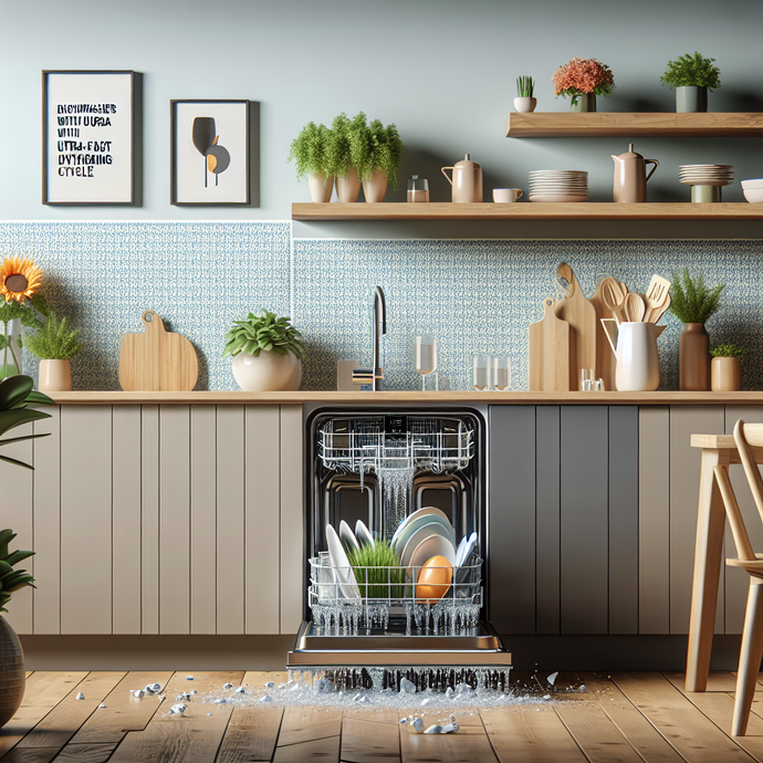 Lave-vaisselles avec des cycles de séchage ultra-rapides : une option de plus en plus populaire