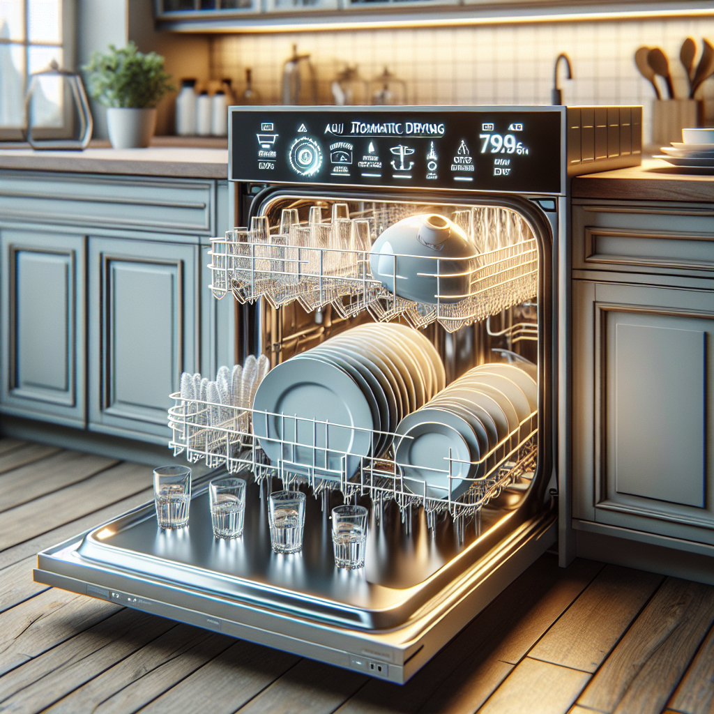 Lave-vaisselle avec séchage automatique : Plus de commodité pour votre routine quotidienne
