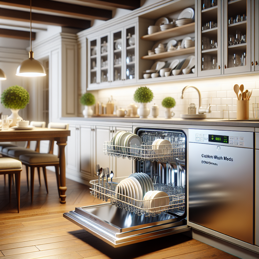 Dishwashers with Custom Wash Modes for Every Type of Dish