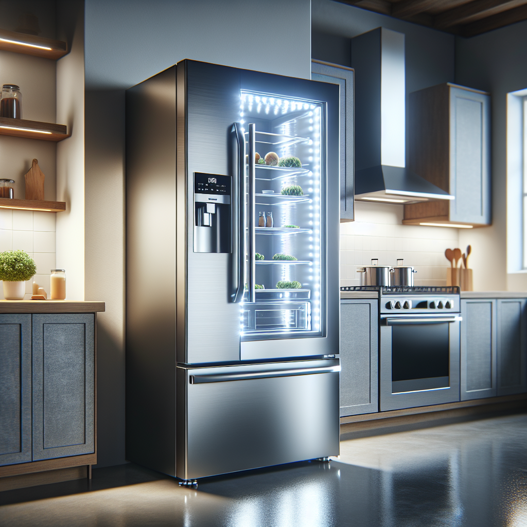 Réfrigérateurs avec éclairage LED : plus d'efficacité et de durabilité