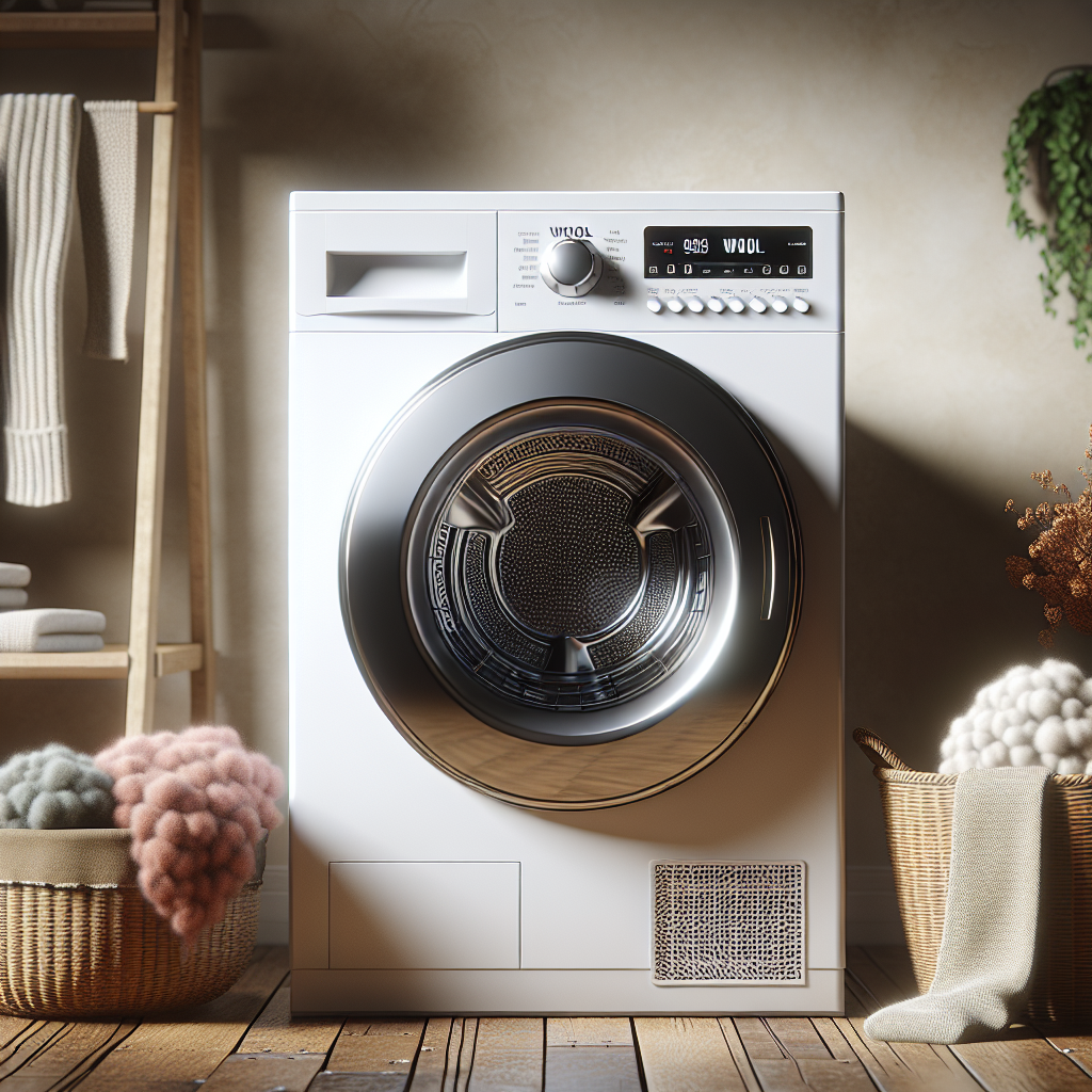 Sèche-linge avec réglages laine: soin optimal pour vos vêtements