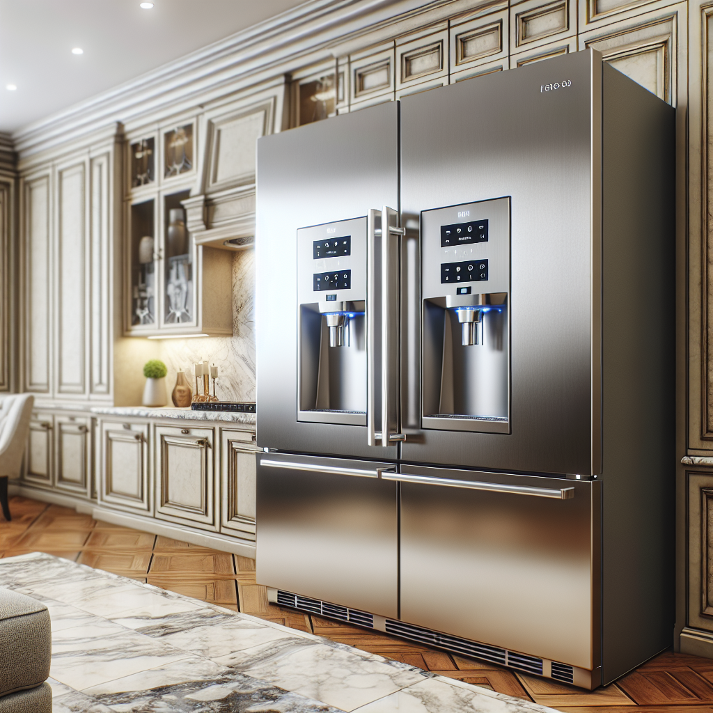 Réfrigérateurs avec distributeurs de glace et d'eau : un luxe à la maison