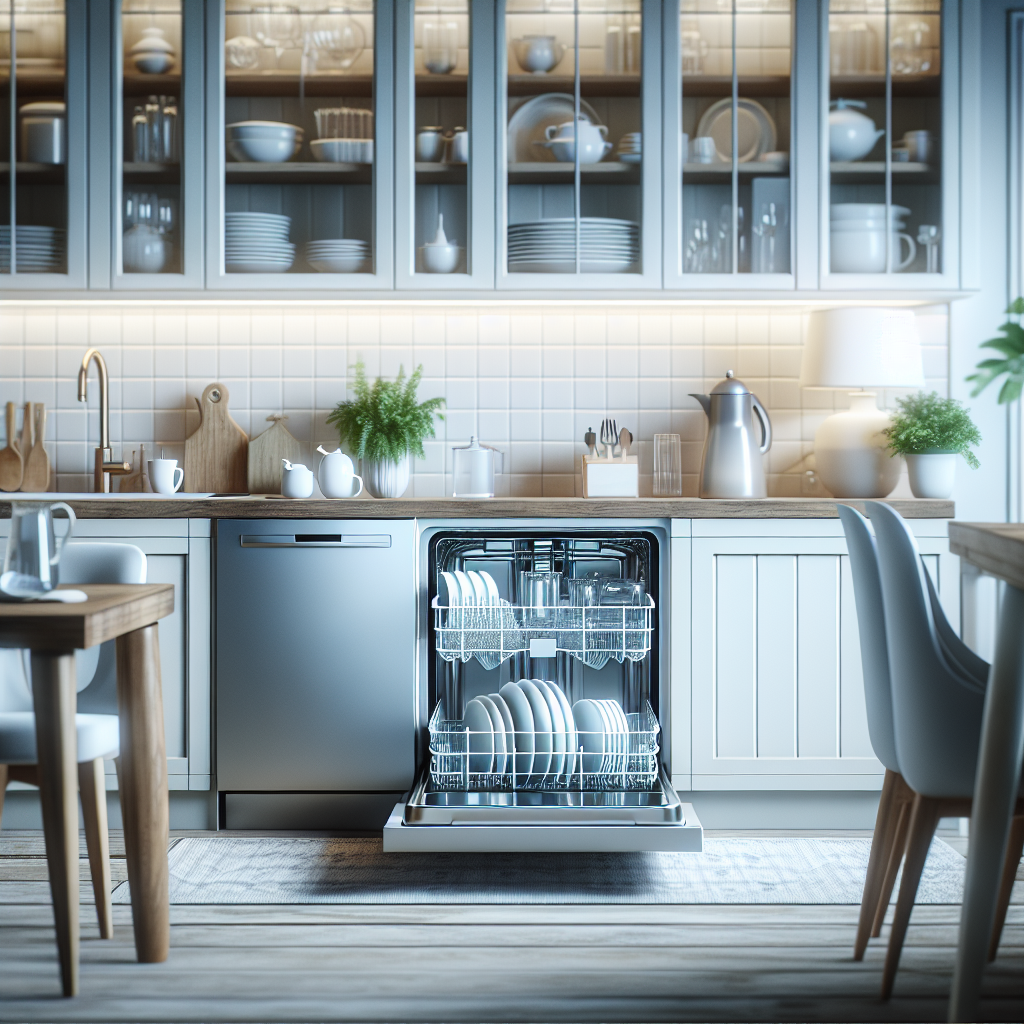 Lave-vaisselle avec cycles de lavage silencieux : Pour une cuisine plus paisible