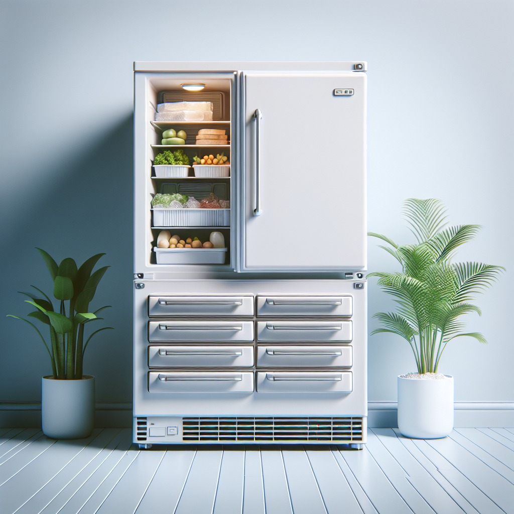 Freezer: How to prevent food from freezing together in a bulk