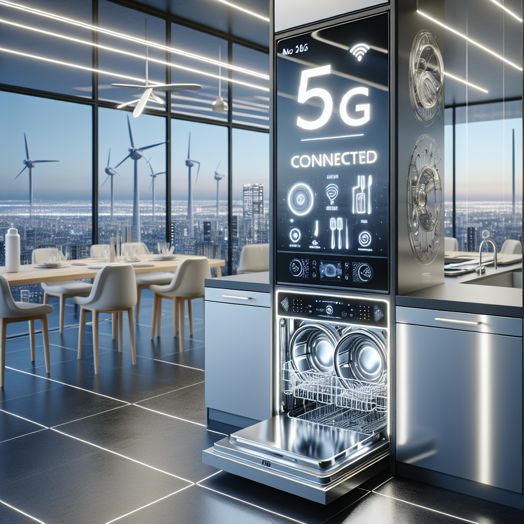 Lave-vaisselle connectés en 5G : Modèle 2025