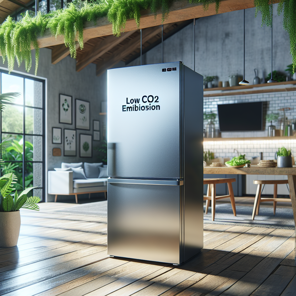 Low CO2 Emission Refrigerators: A Sustainable Trend