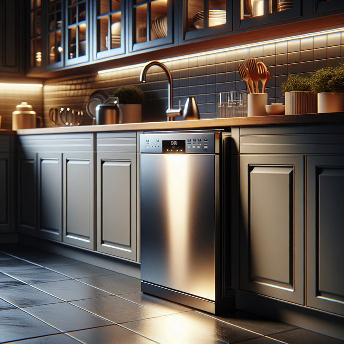 Dishwashers with silent washing functions for nighttime use