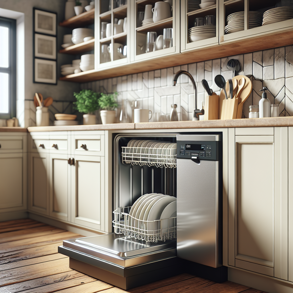 The advantages of a compact dishwasher for small kitchens