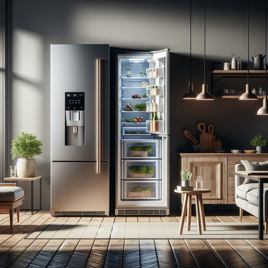 Refrigerators with adjustable shelves for more convenience