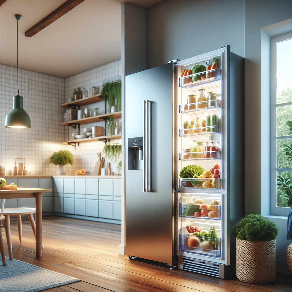 Refrigerators with compartments for fresh produce: optimal storage