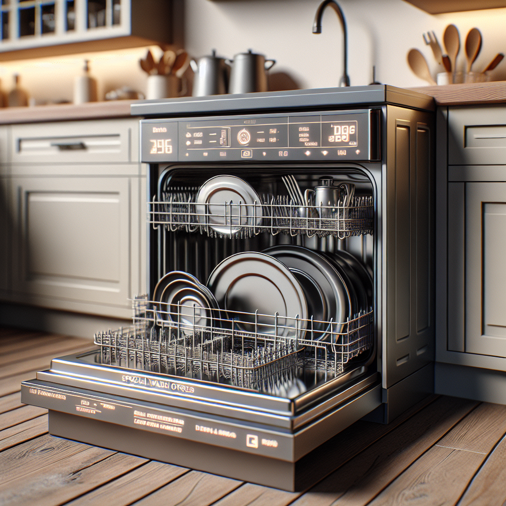 Dishwashers with wash cycles for large pots and pans