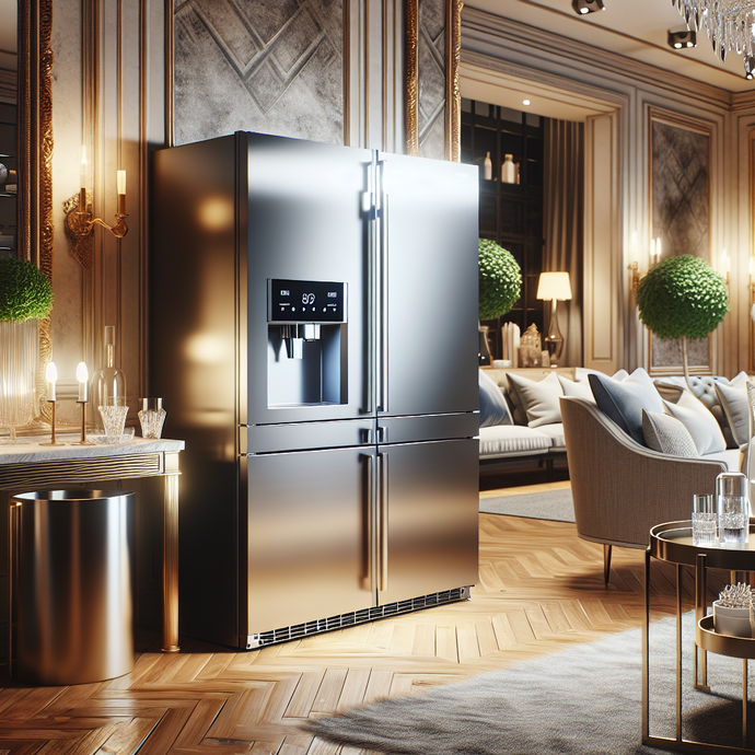 Réfrigérateurs avec distributeurs de glace et d'eau: un luxe à la maison
